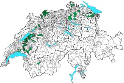 Gemeinden mit stationsunabhängige Mikromobilität